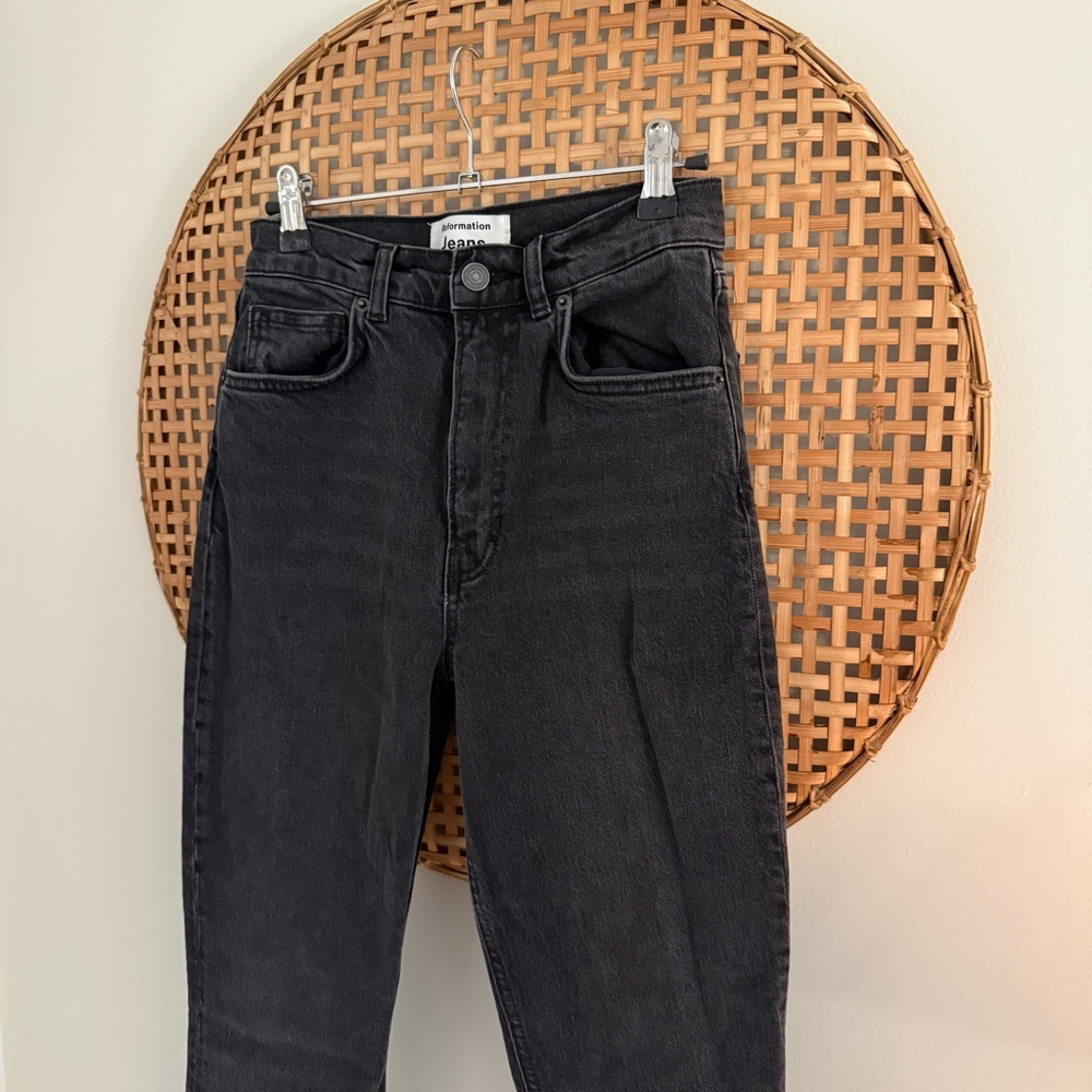 Reformation Peyton High Rise Bootcut Jeans – Black – Women’s 26 - Picture 2 of 10